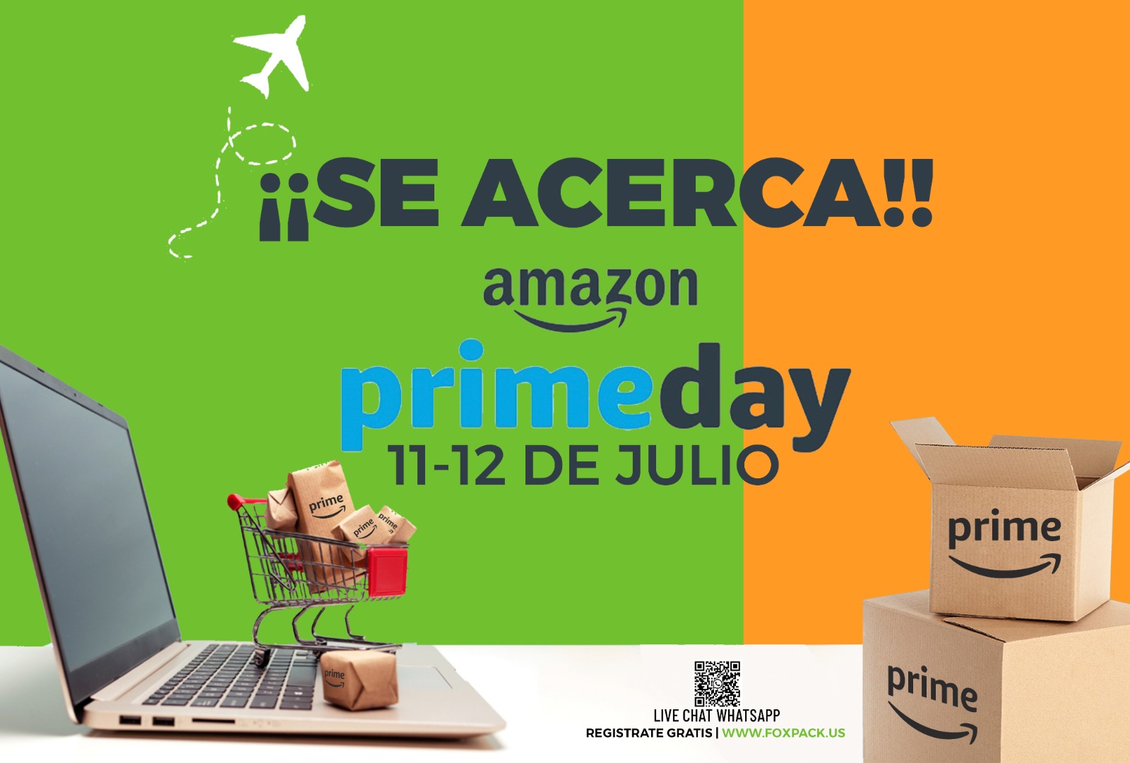 Los  Prime Day se celebrarán el 11 y el 12 de julio